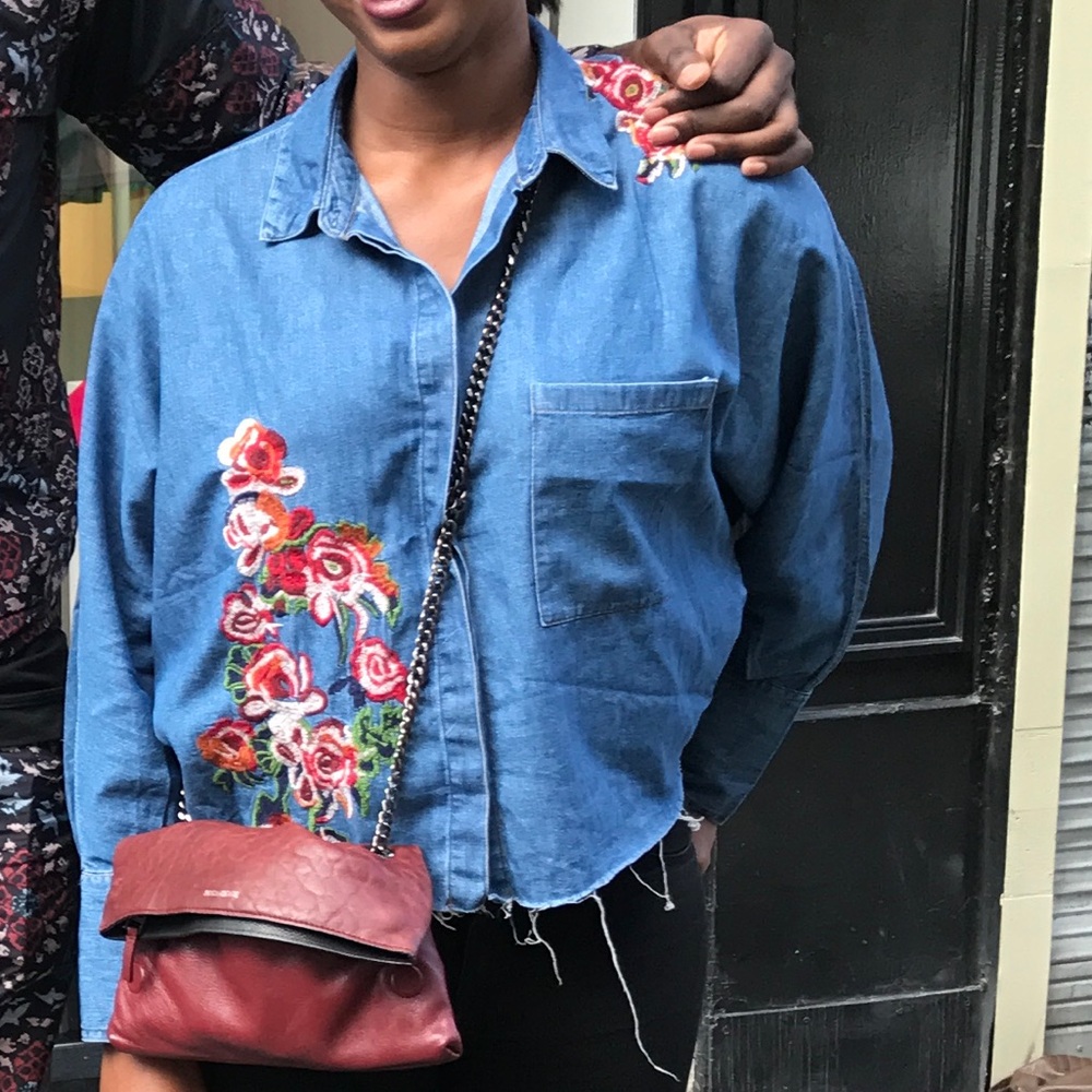 ZARA denim shirt
